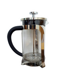 Coffee French Press - Borosilicate Glass + Stainless Steel 350 ml