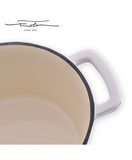 Enamel-Coated Cast Iron Non-stick Saucepan Sauce Pot 18 cm