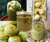 Premium Pistachio Paste 200g for Ice Cream, Gelato, Desserts, Cakes, Beverages, Pizza Topping