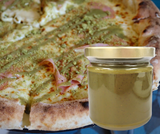 Premium Pistachio Paste 200g for Ice Cream, Gelato, Desserts, Cakes, Beverages, Pizza Topping