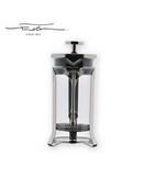 Coffee French Press - Borosilicate Glass + Stainless Steel 600 ml