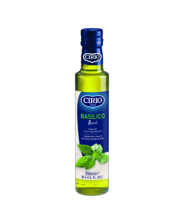 Cirio Basilico Basil Flavoured Extra Virgin Olive Oil 250 ml