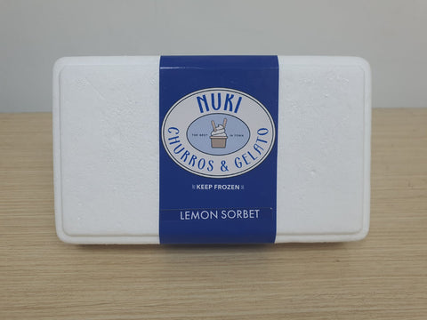 Nuki Gelato - Lemon Sorbet 500g