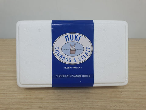 Nuki Gelato - Choc Peanut Butter 500g