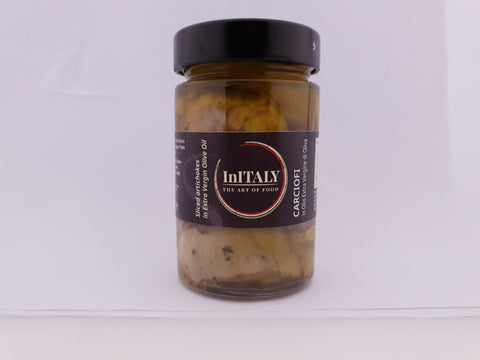 InITALY Sliced Artichokes in Extra Virgin Olive Oil 190g