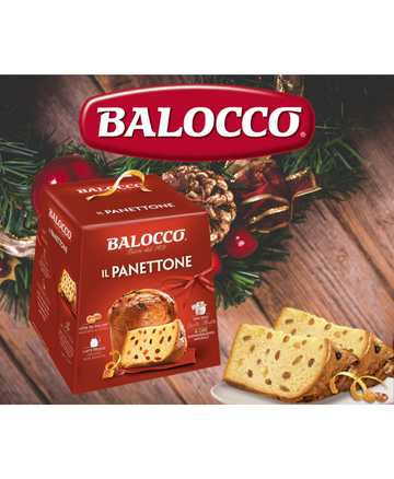 Balocco Panettone Classico 500g Traditional Italian Christmas Bread
