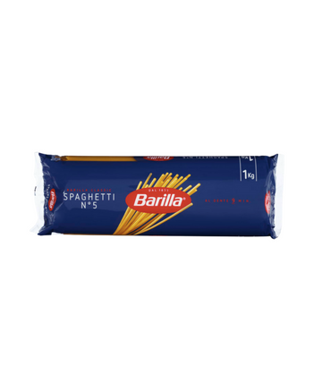 Barilla Spaghetti N.5, 1 kg Durum Wheat Semolina Pasta