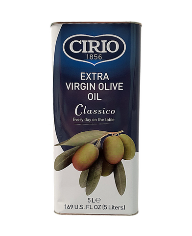 Cirio Extra Virgin Olive Oil Classico 5 Liters