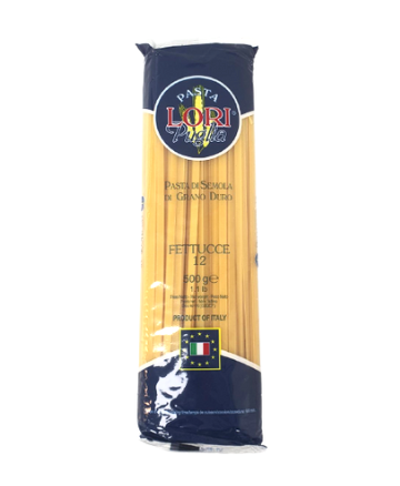 Pasta Lori Fettucce Fettuccine with wider noodles Durum Wheat Semolina Pasta 500g
