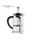 Coffee French Press - Borosilicate Glass + Stainless Steel 600 ml