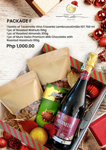 Christmas Package F: Wine and Nuts