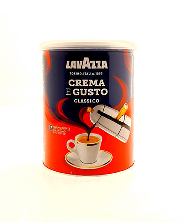 CAFE CREMA E GUSTO CLASSICO LAVAZZA 250GR . Supermercados Stock