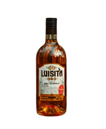 Luisita Rum Oro Single Estate Rum 700 ml Aged in Oak Barrels 700 ml